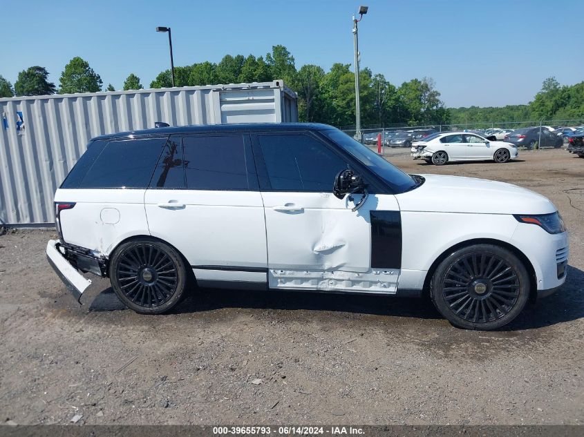 2020 Land Rover Range Rover Hse VIN: SALGS2RU2LA581230 Lot: 39655793