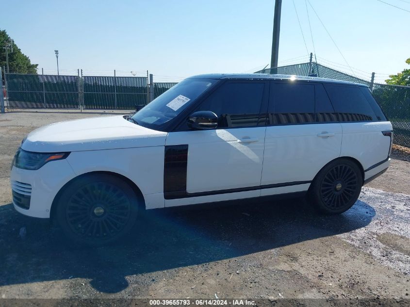 2020 Land Rover Range Rover Hse VIN: SALGS2RU2LA581230 Lot: 39655793