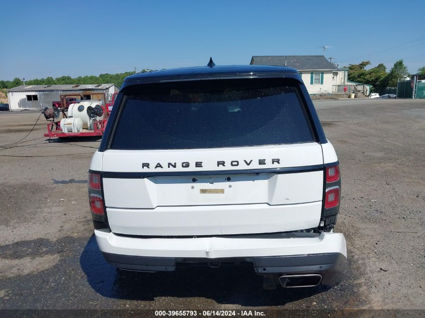 2020 Land Rover Range Rover Hse VIN: SALGS2RU2LA581230 Lot: 39655793