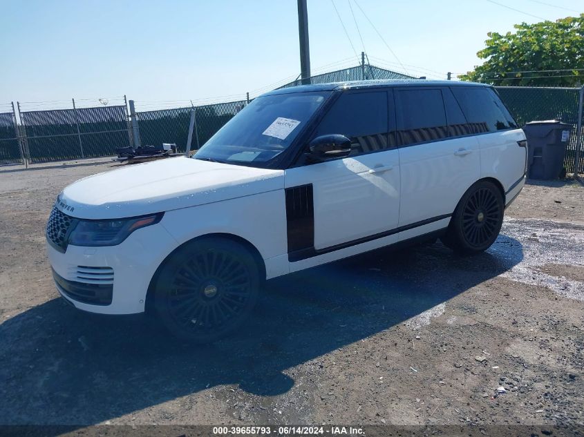 2020 Land Rover Range Rover Hse VIN: SALGS2RU2LA581230 Lot: 39655793