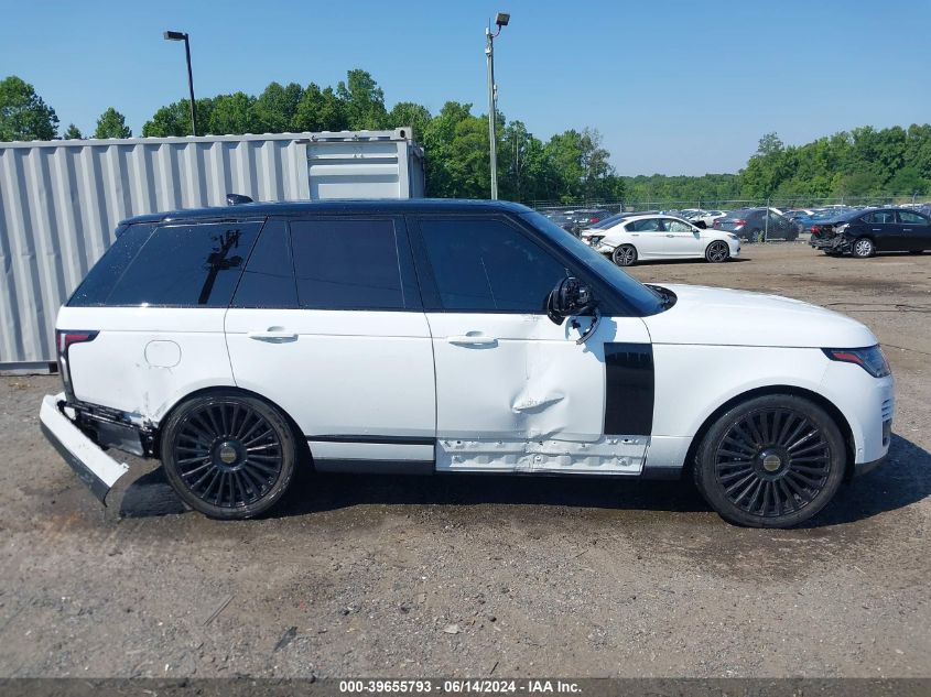 2020 Land Rover Range Rover Hse VIN: SALGS2RU2LA581230 Lot: 39655793