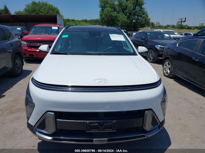 2024 Hyundai Kona Limited VIN: KM8HECA34RU098689 Lot: 39655796