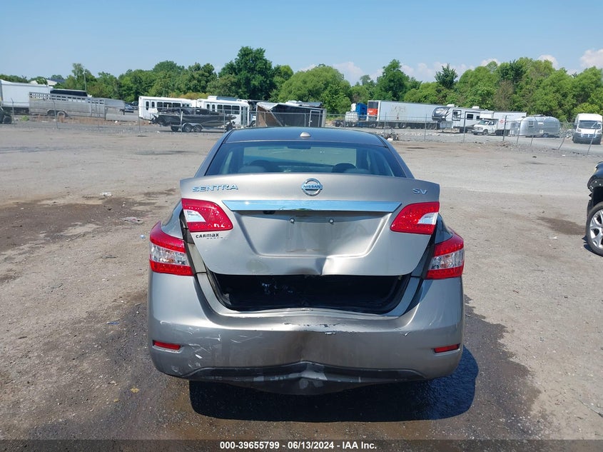 2015 Nissan Sentra Sv VIN: 3N1AB7AP6FL678219 Lot: 39655799