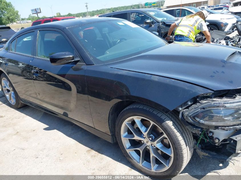 2022 Dodge Charger Gt Rwd VIN: 2C3CDXHG8NH152644 Lot: 39655812