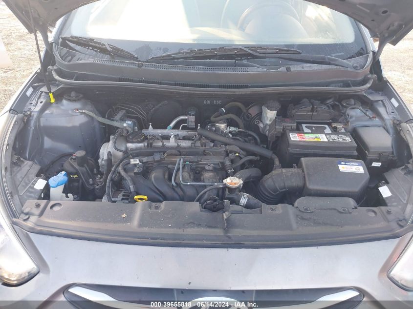 2015 Hyundai Accent Gls VIN: KMHCT4AE2FU866737 Lot: 39655818