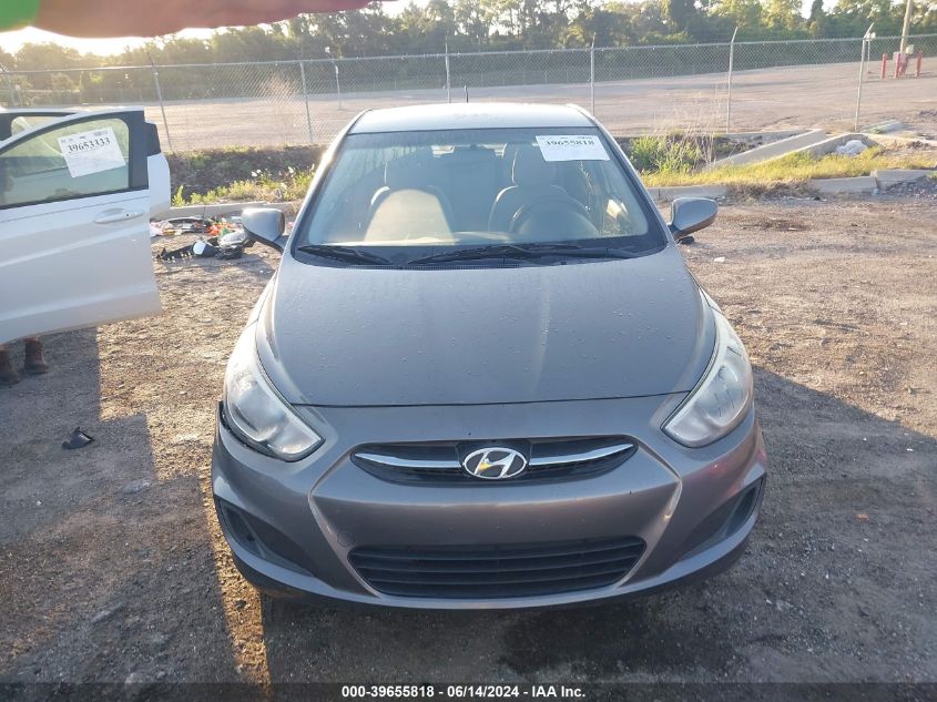 2015 Hyundai Accent Gls VIN: KMHCT4AE2FU866737 Lot: 39655818