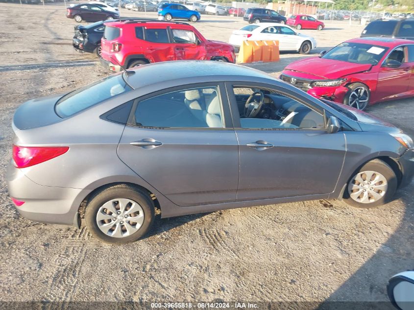 2015 Hyundai Accent Gls VIN: KMHCT4AE2FU866737 Lot: 39655818