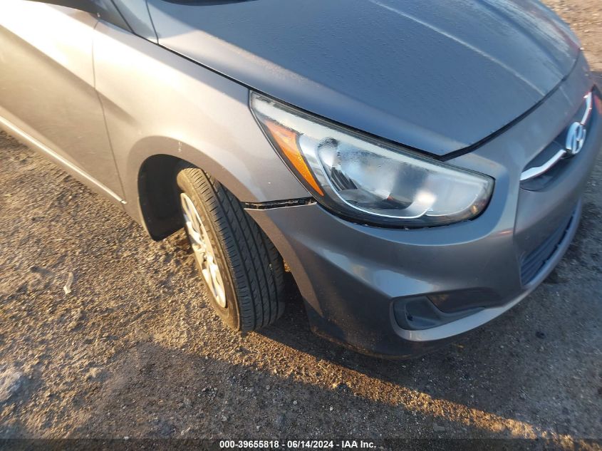 2015 Hyundai Accent Gls VIN: KMHCT4AE2FU866737 Lot: 39655818