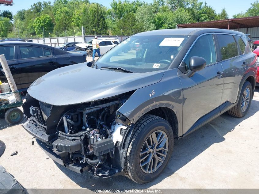 2023 Nissan Rogue S Intelligent Awd VIN: 5N1BT3AB1PC778801 Lot: 39655826