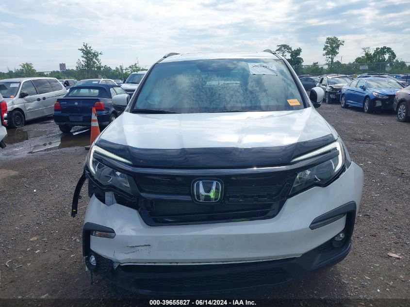 2022 Honda Pilot Awd Special Edition VIN: 5FNYF6H26NB104625 Lot: 39655827
