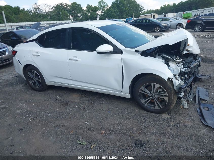 2022 Nissan Sentra Sv Xtronic Cvt VIN: 3N1AB8CV6NY292404 Lot: 39655834