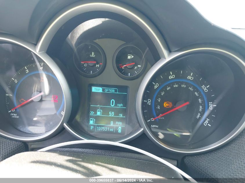 2016 Chevrolet Cruze Limited 1Lt Auto VIN: 1G1PE5SBXG7183218 Lot: 39655837