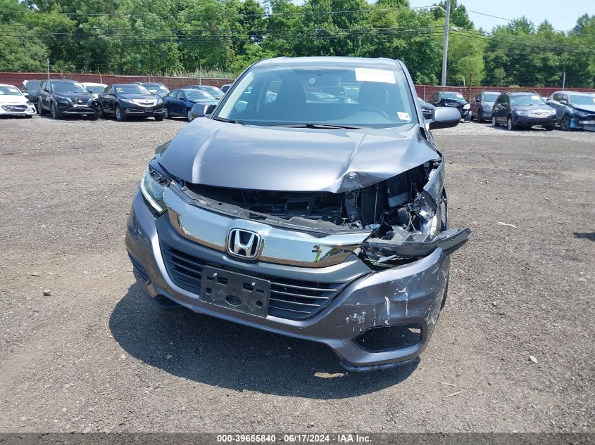 2021 Honda Hr-V Awd Lx VIN: 3CZRU6H30MM739217 Lot: 39655840