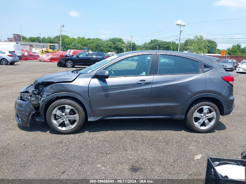 2021 Honda Hr-V Awd Lx VIN: 3CZRU6H30MM739217 Lot: 39655840