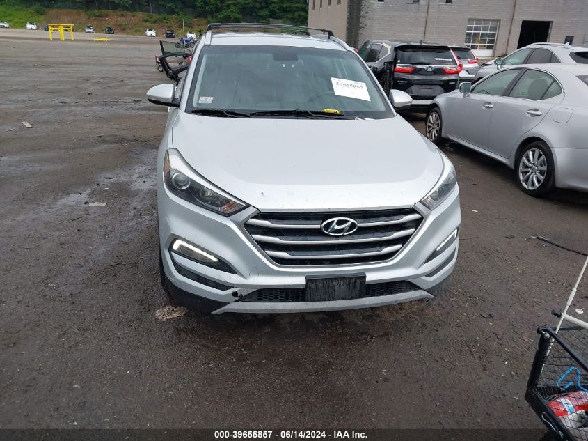 2017 Hyundai Tucson Eco VIN: KM8J3CA25HU351743 Lot: 39655857