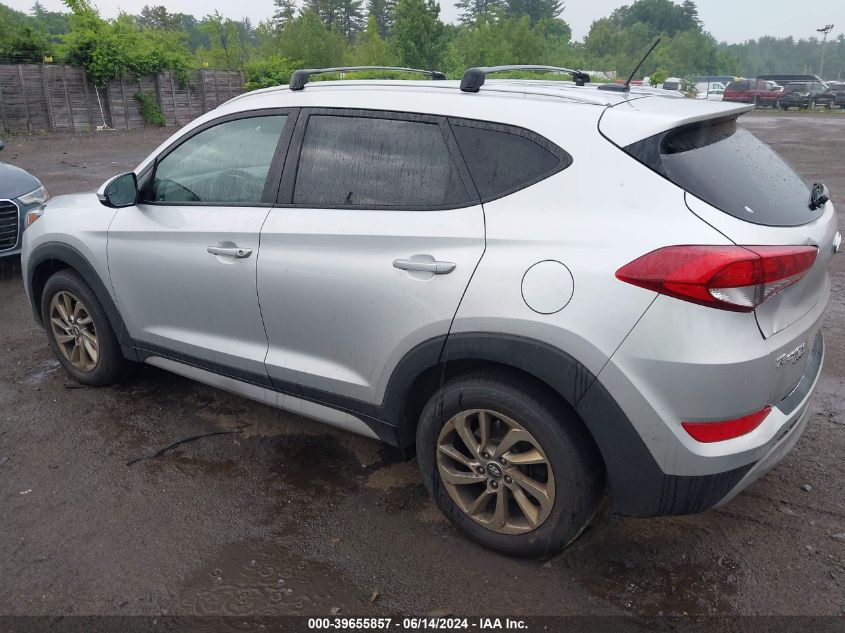 2017 Hyundai Tucson Eco VIN: KM8J3CA25HU351743 Lot: 39655857