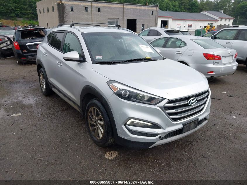 2017 Hyundai Tucson Eco VIN: KM8J3CA25HU351743 Lot: 39655857