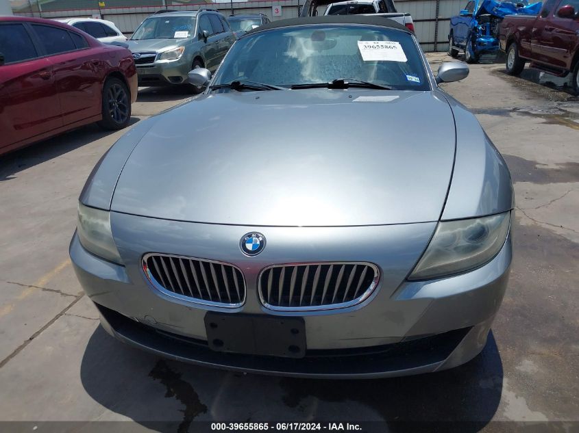 2006 BMW Z4 3.0Si VIN: 4USBU53506LX01530 Lot: 39655865