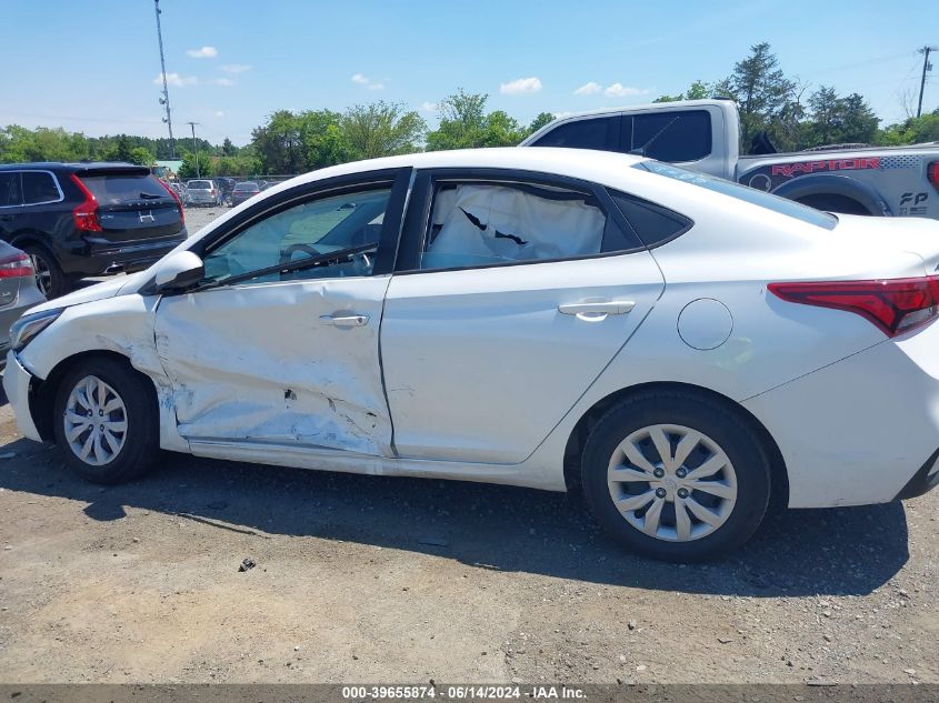 2022 Hyundai Accent Se VIN: 3KPC24A69NE171328 Lot: 39655874