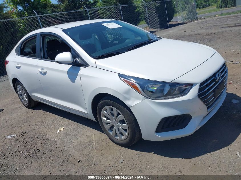 2022 Hyundai Accent Se VIN: 3KPC24A69NE171328 Lot: 39655874