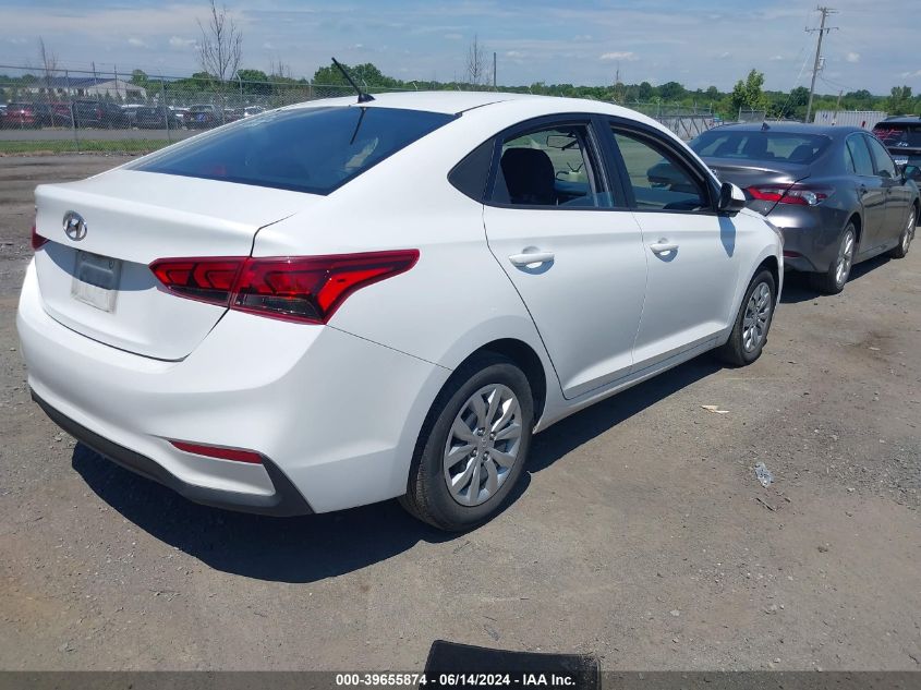 2022 Hyundai Accent Se VIN: 3KPC24A69NE171328 Lot: 39655874