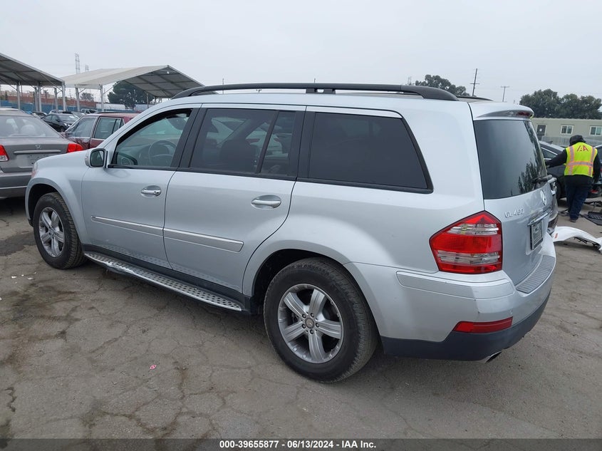 2008 Mercedes-Benz Gl 450 4Matic VIN: 4JGBF71E68A411768 Lot: 39655877