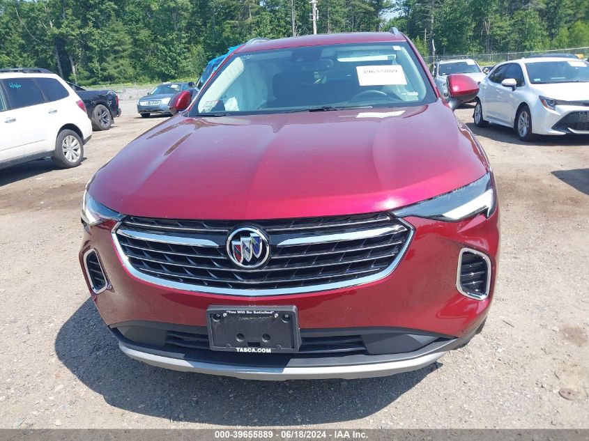 2021 Buick Envision Awd Preferred VIN: LRBFZMR45MD194874 Lot: 39655889