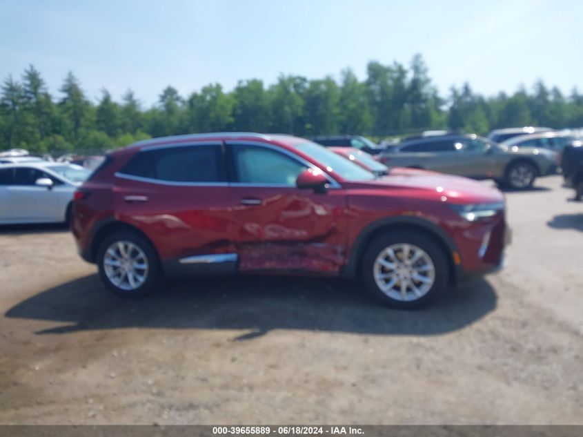 2021 Buick Envision Awd Preferred VIN: LRBFZMR45MD194874 Lot: 39655889