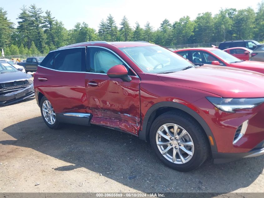 2021 Buick Envision Awd Preferred VIN: LRBFZMR45MD194874 Lot: 39655889