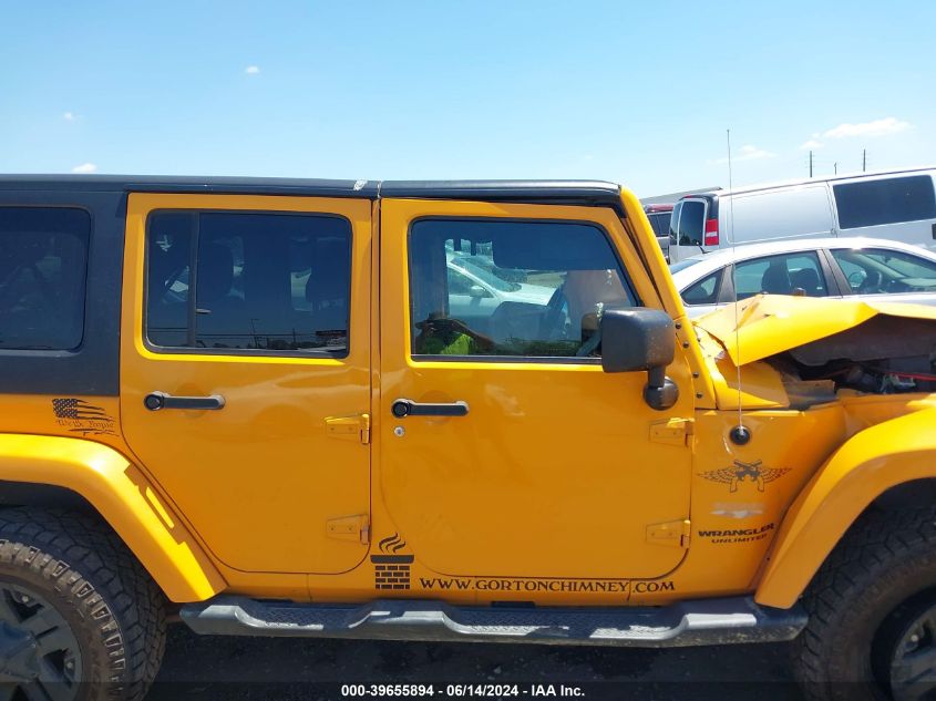 2012 Jeep Wrangler Unlimited Sahara VIN: 1C4BJWEGXCL201566 Lot: 39655894