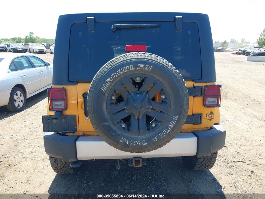 2012 Jeep Wrangler Unlimited Sahara VIN: 1C4BJWEGXCL201566 Lot: 39655894