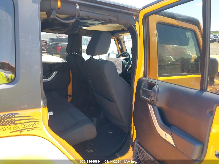 2012 Jeep Wrangler Unlimited Sahara VIN: 1C4BJWEGXCL201566 Lot: 39655894