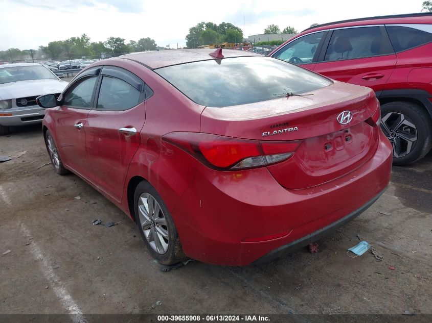 KMHDH4AE3FU320860 | 2015 HYUNDAI ELANTRA