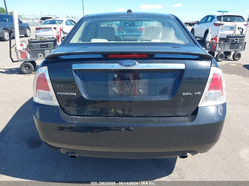 2008 Ford Fusion Sel VIN: 3FAHP08118R269248 Lot: 39655909