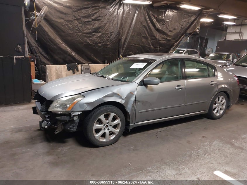 2007 Nissan Maxima 3.5 Sl VIN: 1N4BA41E27C844854 Lot: 39655913