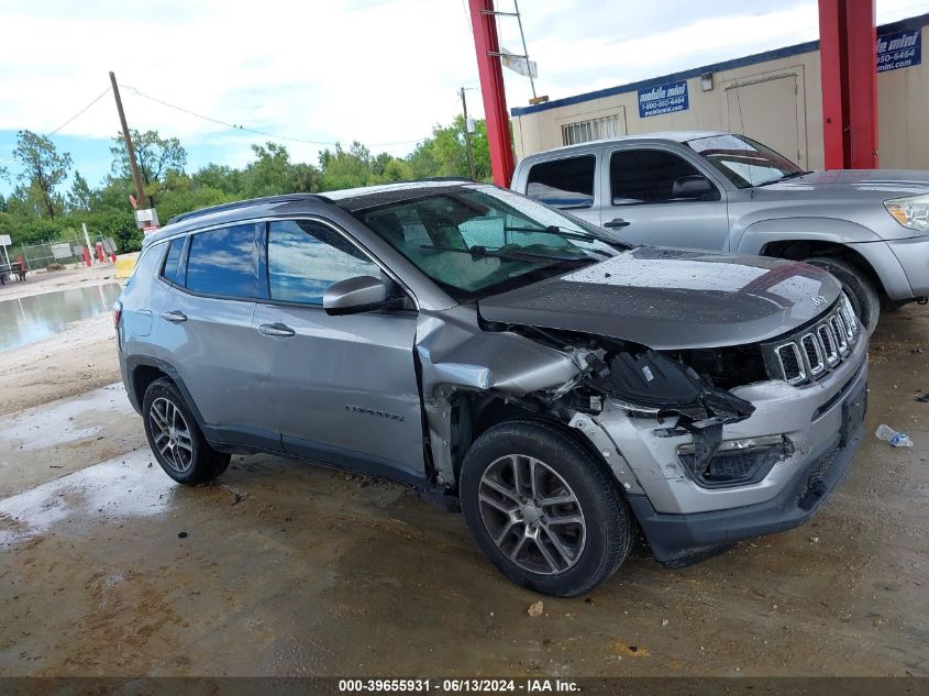 2018 Jeep Compass Latitude Fwd VIN: 3C4NJCBB4JT228798 Lot: 39655931