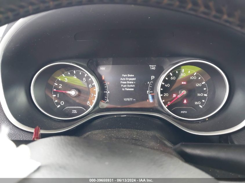 2018 Jeep Compass Latitude Fwd VIN: 3C4NJCBB4JT228798 Lot: 39655931