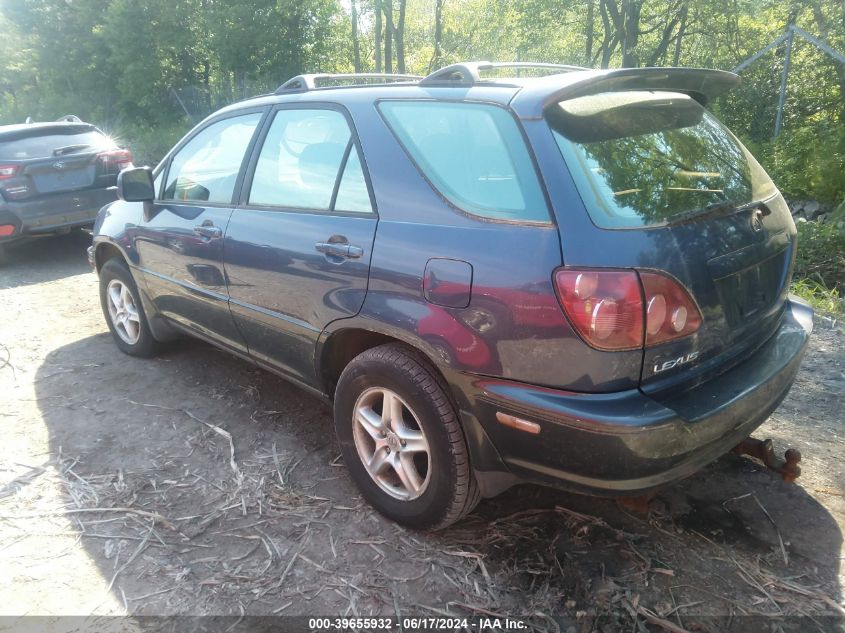 2000 Lexus Rx 300 VIN: JT6HF10U9Y0121851 Lot: 39655932