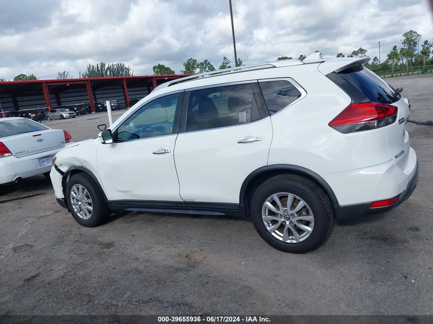 2017 Nissan Rogue Sv VIN: KNMAT2MV0HP509487 Lot: 39655936