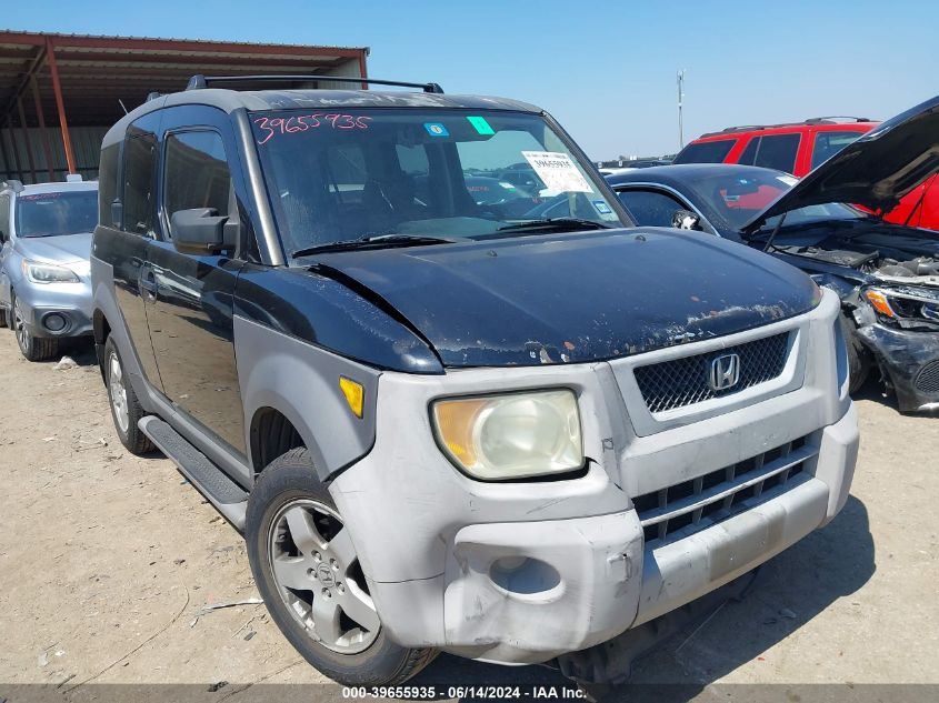 2003 Honda Element Ex VIN: 5J6YH18533L004672 Lot: 39655935