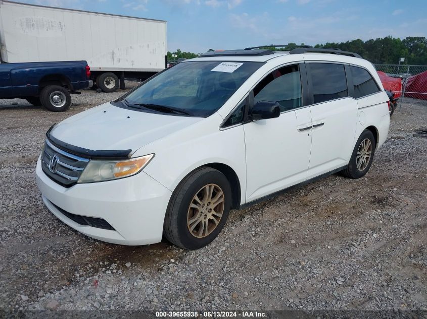 2011 Honda Odyssey Exl VIN: 5FNRL5H65BB076600 Lot: 39655938