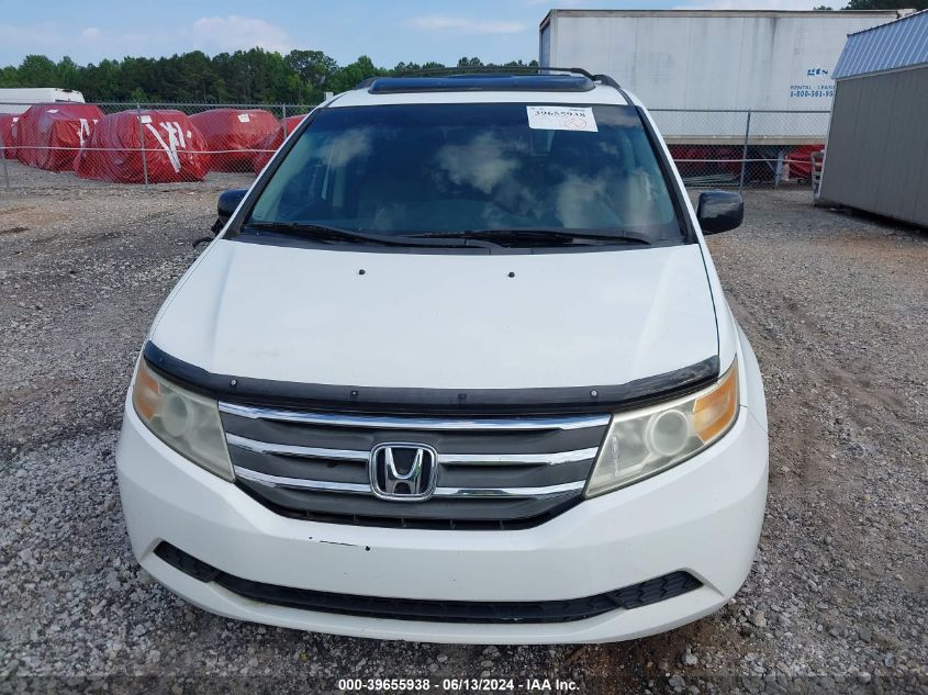 2011 Honda Odyssey Exl VIN: 5FNRL5H65BB076600 Lot: 39655938