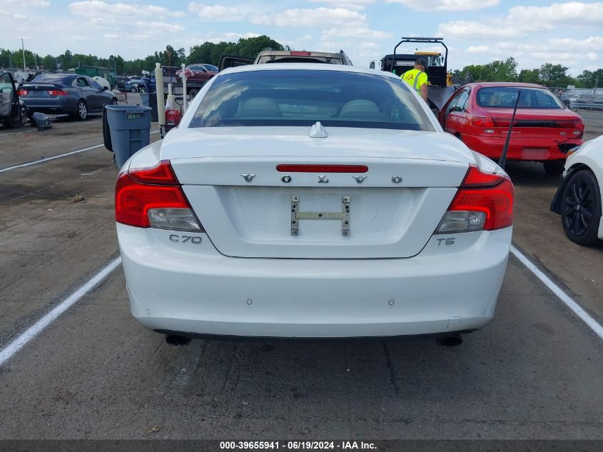 2012 Volvo C70 T5/T5 Platinum/T5 Premier Plus VIN: YV1672MC9CJ123083 Lot: 39655941