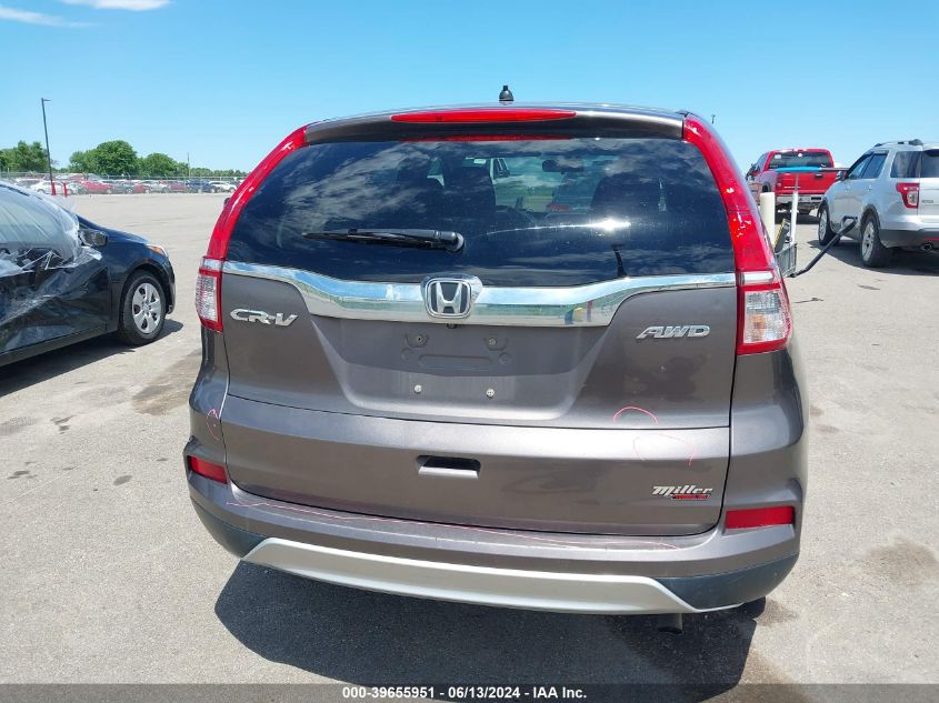 2015 Honda Cr-V Ex VIN: 2HKRM4H55FH702572 Lot: 39655951