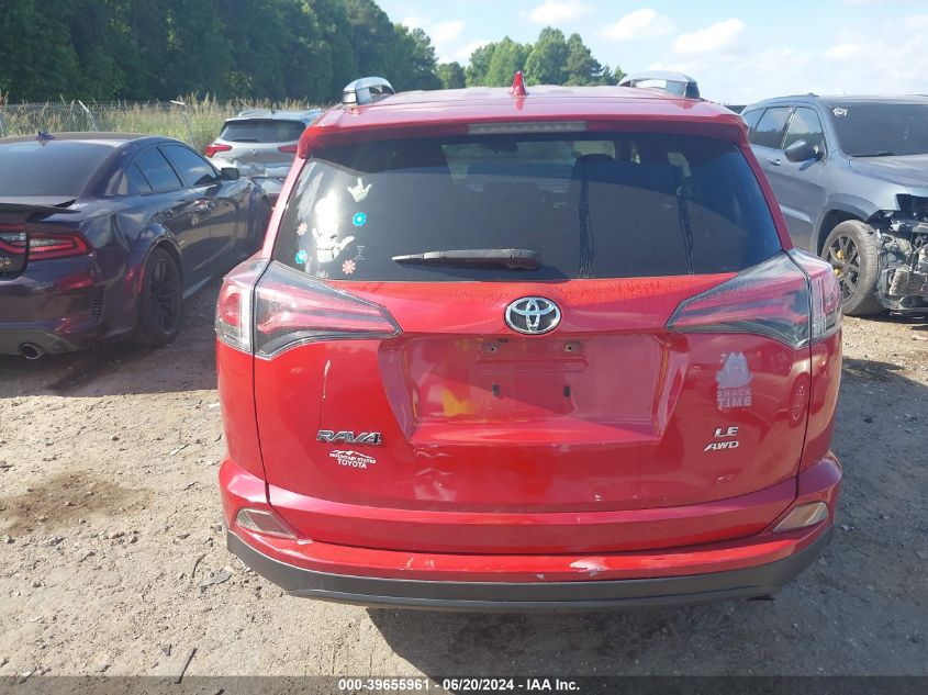 2017 Toyota Rav4 Le VIN: JTMBFREV8HJ172718 Lot: 39655961