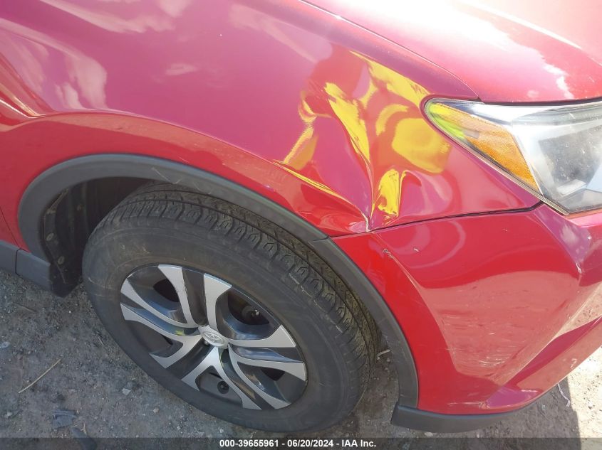 2017 Toyota Rav4 Le VIN: JTMBFREV8HJ172718 Lot: 39655961