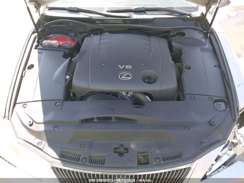 2007 Lexus Is 250 VIN: JTHBK262575038777 Lot: 39655971