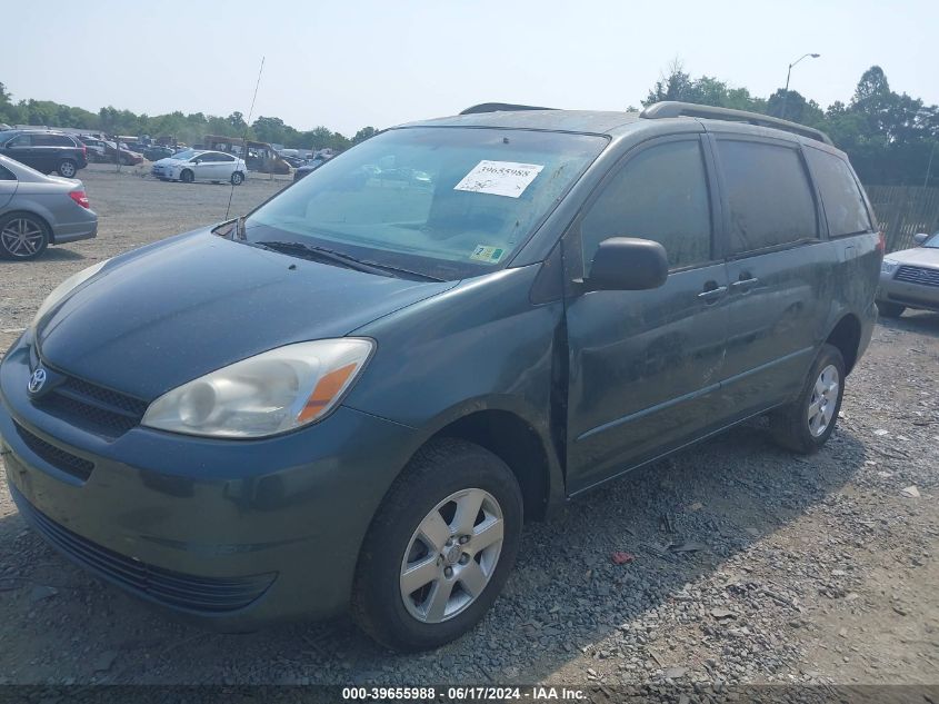 2005 Toyota Sienna Le VIN: 5TDZA23C55S264373 Lot: 39655988