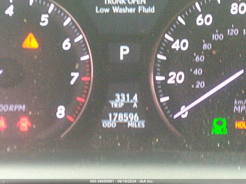 2008 Lexus Ls 460 VIN: JTHBL46F885067753 Lot: 39655991