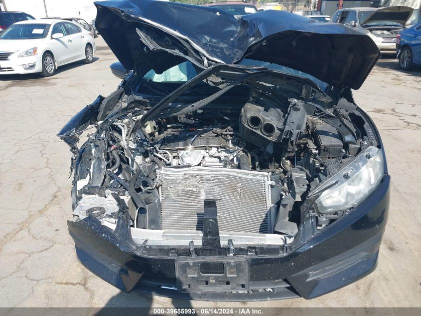 2018 Honda Civic Lx VIN: 2HGFC2F53JH519512 Lot: 39655993